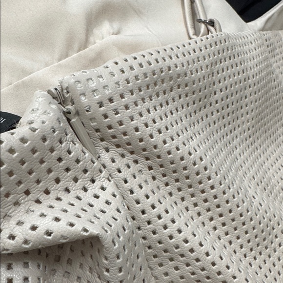 NWT • Armani Exchange • Women's Sleeveless Faux Leather Mini Dress • Size 10 • 😍 - Picture 4 of 7